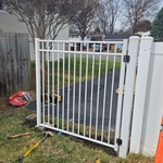 Install 10 ft Gate