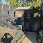 Fence and garden box repair and paint