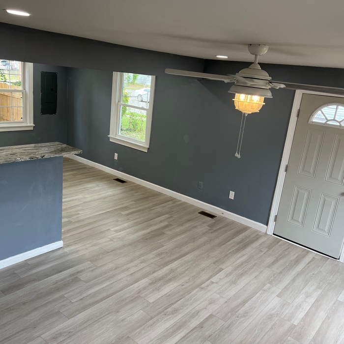 New laminate flooring