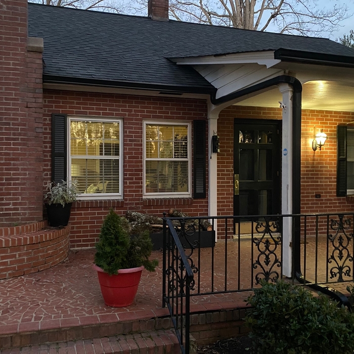New 6” gutters