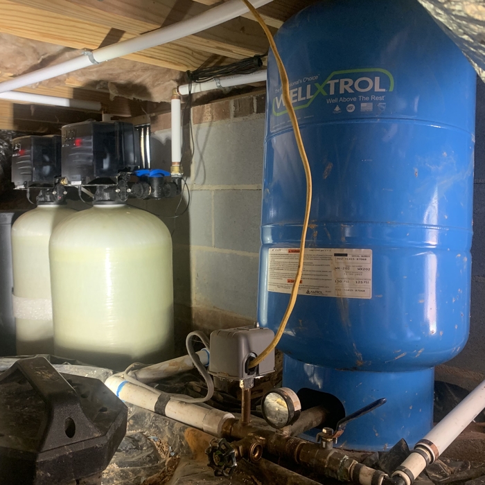 Water Softener and Backwash self maintenance whole house filter