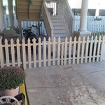 fencing to keep dog in.
