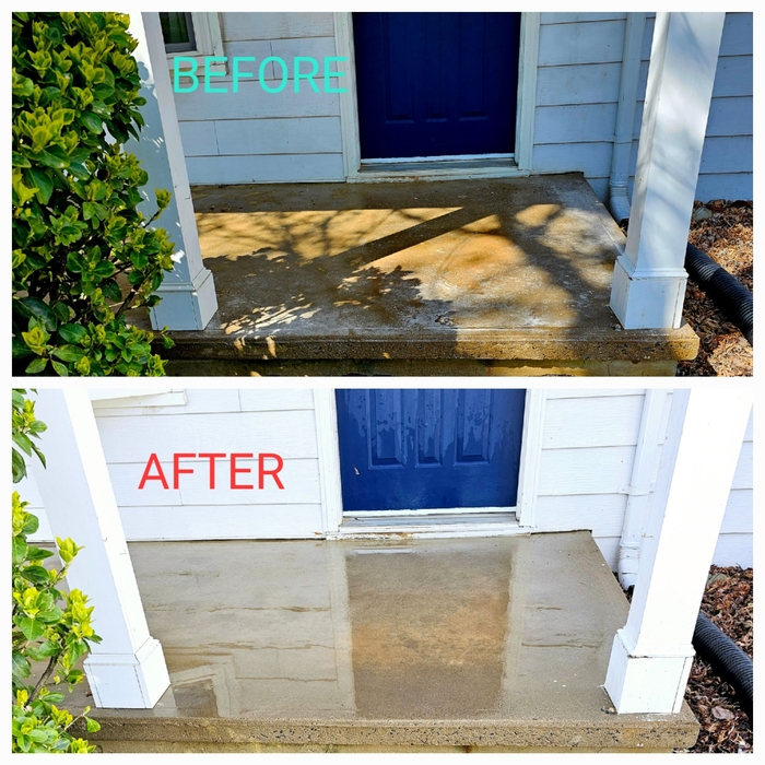 Pressure Washing Project