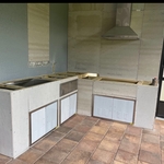 Before installing countertops