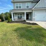 Fence/drains/mulch/rock