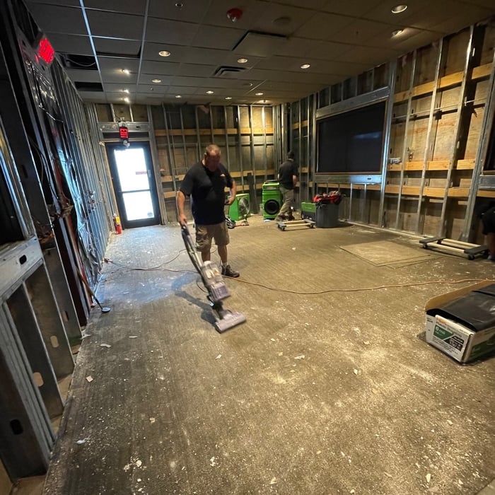 Commercial Mold Remediation with Rebuild