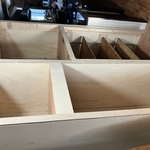Pantry and broom closet base in doublewide trailer