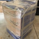 Washing machine packed right.