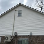 After our soft wash process