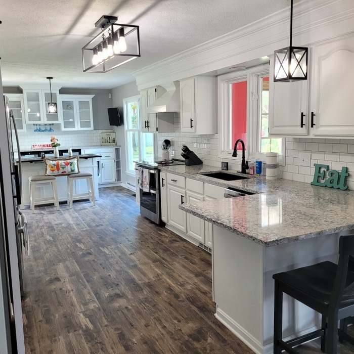 Kitchen after