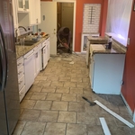 Old kitchen tile