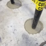 GAS STATION BARRIER POLE INSTALLATION- Small Commercial