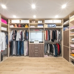 Custom Walk-in Closet - designed to customer specifications