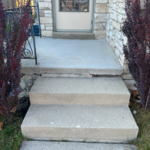 Concrete step repair