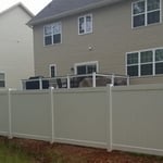 44x112Vinyl fencing
