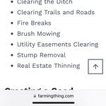 Fence line clean up