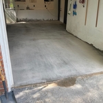 Concrete garage