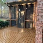 Screen porch and deck