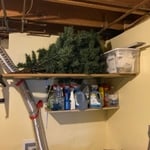 Christmas tree storage