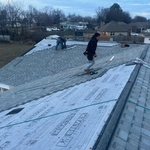 installing laminated/ Architectural composite shingles at Erc Siloam springs