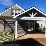 Covered patio/Attached pergola - After