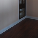 Hardwood floor refinishing, broken plaster repair, trim, & painting