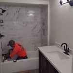 Bathroom tile