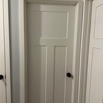 Brand New 3 Panel Doors and Craftsman Style Casing/Trim