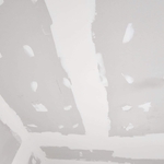 Mud tape ceiling
