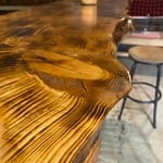 Live edge bar