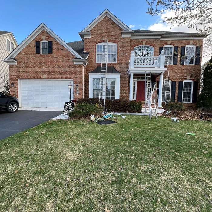 Pressure Washing Project and exterior painting