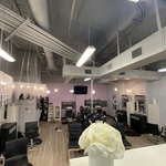 Chandelier installation