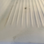 Before picture. Dirty freezer
