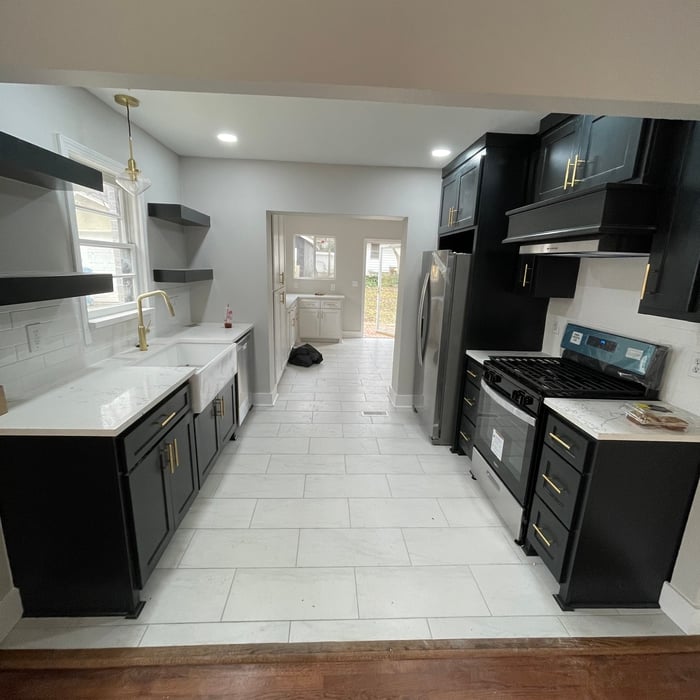 Remodeling of a 3 bedroom house
