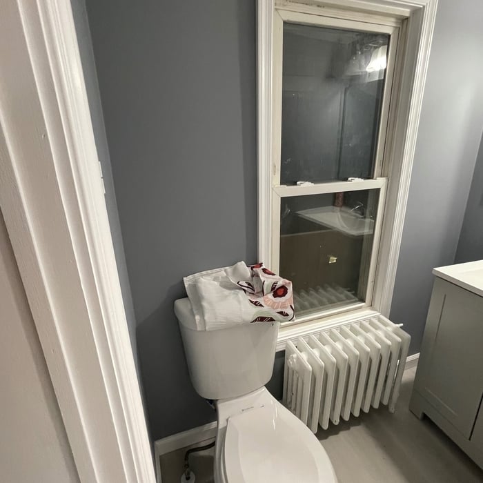New toilet adter