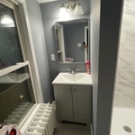 Brand new vanity and light fixtures