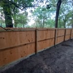 85' Stockade Privacy Fence