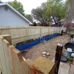 112ft of 6' Privacy Fence
