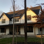 Front view of finish job.