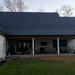 Back view of finished job