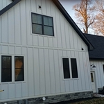 Side view of finished job.