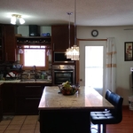 After- full view of finished kitchen.