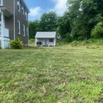 Was happy to see the change from tall grass to clean low profile grass