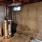This is what the walls looked like after the removal.
