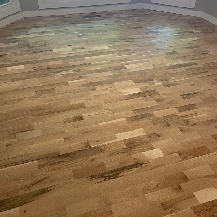 After the final sanding process