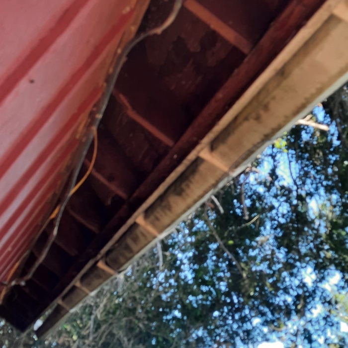 New Soffit and painting