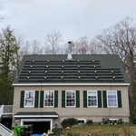 End of Day 1 of Solar Installation