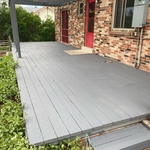 New deck patio