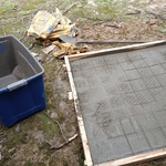 Getting the pad ready