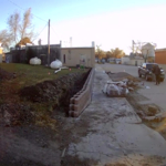 100ft long retaining wall